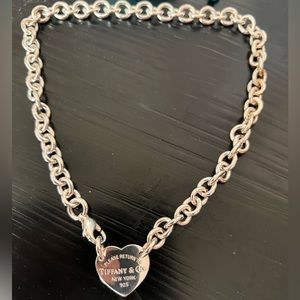 18" Return to Tiffany Heart Tag Necklace